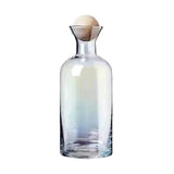 Maxbell Water Pitcher 1.2L with Iced Juice Cups Large Capacity for Dining Room Retro Colorful