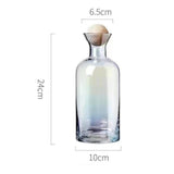 Maxbell Water Pitcher 1.2L with Iced Juice Cups Large Capacity for Dining Room Retro Colorful