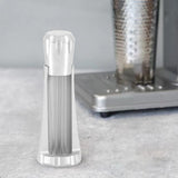 Maxbell Coffee Stirrer Reusable Comfortable Grip Durable for Bar Restaurant Gadgets Silver