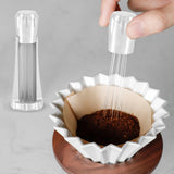 Maxbell Coffee Stirrer Reusable Comfortable Grip Durable for Bar Restaurant Gadgets Silver