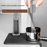 Maxbell Coffee Stirrer Reusable Comfortable Grip Durable for Bar Restaurant Gadgets Gray