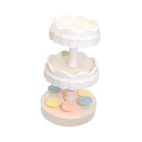 Maxbell Electric Turntable Cupcake Display Stand Cookie for Party Wedding Decoration