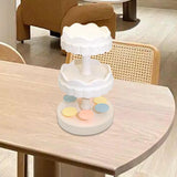 Maxbell Electric Turntable Cupcake Display Stand Cookie for Party Wedding Decoration