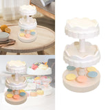 Maxbell Electric Turntable Cupcake Display Stand Cookie for Party Wedding Decoration