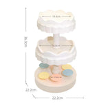 Maxbell Turntable Cupcake Display Stand Pastries Dessert Cookie for Bakery Birthday