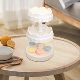 Maxbell Turntable Cupcake Display Stand Pastries Dessert Cookie for Bakery Birthday