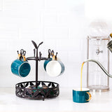 Maxbell Mug Holder Mug Hanger Glass Holder Cup Organizer Holder for Home Desktop
