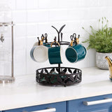 Maxbell Mug Holder Mug Hanger Glass Holder Cup Organizer Holder for Home Desktop