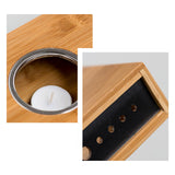 Maxbell Teapot Warmer Decoration Heat Preservation Bamboo for Holiday Party Cafe