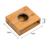 Maxbell Teapot Warmer Decoration Heat Preservation Bamboo for Holiday Party Cafe