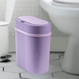 Maxbell 12L Smart Trash Can with Lids Waterproof for Toilet Commercial Use Bathroom