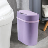 Maxbell 12L Smart Trash Can with Lids Waterproof for Toilet Commercial Use Bathroom