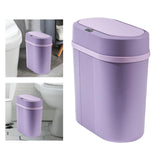 Maxbell 12L Smart Trash Can with Lids Waterproof for Toilet Commercial Use Bathroom