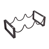 Maxbell Iron Drink Bottle Rack Storage Organizer Household Tabletop for Cafe Gifts