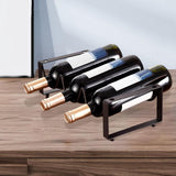 Maxbell Iron Drink Bottle Rack Storage Organizer Household Tabletop for Cafe Gifts