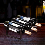 Maxbell Iron Drink Bottle Rack Storage Organizer Household Tabletop for Cafe Gifts