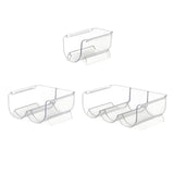 Maxbell Water Bottle Holder Display Holder Bottle Rack for Countertop Hotel Cabinet Single Slot