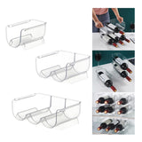 Maxbell Water Bottle Holder Display Holder Bottle Rack for Countertop Hotel Cabinet Single Slot