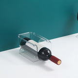 Maxbell Water Bottle Holder Display Holder Bottle Rack for Countertop Hotel Cabinet Single Slot