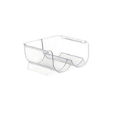 Maxbell Water Bottle Holder Display Holder Bottle Rack for Countertop Hotel Cabinet 2 Slots