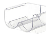 Maxbell Water Bottle Holder Display Holder Bottle Rack for Countertop Hotel Cabinet 2 Slots