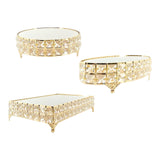 Maxbell Decorative Vanity Tray Entrance Fruit Organizer Dish Serving Tray Cake Stand Oval 28x14.5x8cm