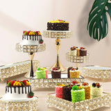 Maxbell Decorative Vanity Tray Entrance Fruit Organizer Dish Serving Tray Cake Stand Oval 28x14.5x8cm