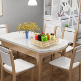 Maxbell Decorative Vanity Tray Entrance Fruit Organizer Dish Serving Tray Cake Stand Square 22.5x33.5x8cm