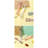 Maxbell Double Planing Grater Manual Bottle Opener Kitchen Gadget for Cheese Carrot Pink