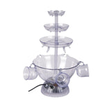 Maxbell Electric 3 Tier Party Fountain Drink Machine Multifunction for Hotel Wine