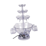 Maxbell Electric 3 Tier Party Fountain Drink Machine Multifunction for Hotel Wine