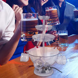 Maxbell Electric 3 Tier Party Fountain Drink Machine Multifunction for Hotel Wine