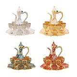 Maxbell Vintage Turkish Coffee Pot Set Model Medium Tea Sets Drinkware Wedding Gift Argent White