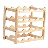 Maxbell Wine Rack Holder Organizer Wine Glass Cup Holder for Cabinet Household 4-Layer