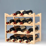 Maxbell Wine Rack Holder Organizer Wine Glass Cup Holder for Cabinet Household 4-Layer