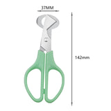 Maxbell Metal Pigeon Bird Egg Opener Separator Quail Egg Scissors for Kitchen Home