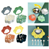 Maxbell Spice Storage Box 5 Compartments Closed Storage for Home Kitchen for Home grey