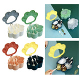 Maxbell Spice Storage Box 5 Compartments Closed Storage for Home Kitchen for Home grey