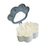 Maxbell Spice Storage Box 5 Compartments Closed Storage for Home Kitchen for Home grey