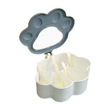 Maxbell Spice Storage Box 5 Compartments Closed Storage for Home Kitchen for Home grey