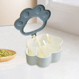 Maxbell Spice Storage Box 5 Compartments Closed Storage for Home Kitchen for Home grey