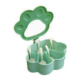 Maxbell Spice Storage Box 5 Compartments Closed Storage for Home Kitchen for Home green