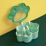 Maxbell Spice Storage Box 5 Compartments Closed Storage for Home Kitchen for Home green