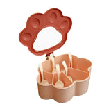 Maxbell Spice Storage Box 5 Compartments Closed Storage for Home Kitchen for Home pink