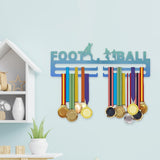 Maxbell Medal Wall Hooks Gift Display Frame Medal Holder for Office soccer