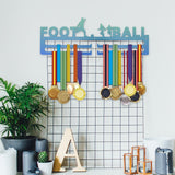 Maxbell Medal Wall Hooks Gift Display Frame Medal Holder for Office soccer