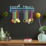 Maxbell Medal Wall Hooks Gift Display Frame Medal Holder for Office soccer