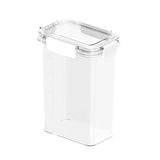 Maxbell Clear Airtight Food Storage Container with lock Lids for Cereal Rice 1.6L