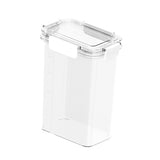 Maxbell Clear Airtight Food Storage Container with lock Lids for Cereal Rice 1.6L