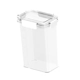 Maxbell Clear Airtight Food Storage Container with lock Lids for Cereal Rice 1.6L